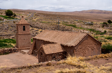 Old Church of Socaire, San Pedro de Atacama province, Chile