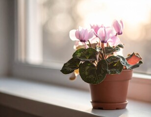 シクラメンの鉢