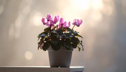 シクラメンの鉢