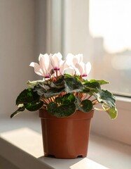 シクラメンの鉢