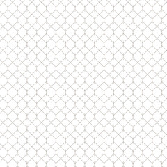 Fototapeta premium Diamond Lattice, Elongated Hexagonal Mesh, Geometric Trellis Background with Neutral Rhombus Grid