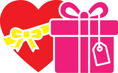 Love Letter Icon with Heart Seal &mdash; Romantic Message Envelope Illustration