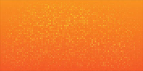 Orange Abstract Dots Background With Gradient Texture For Modern Design, Wallpaper, And Digital Use eps10