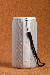 Enceinte bluetooth blanche