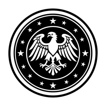  Glyph Style Ancient Coin Logo