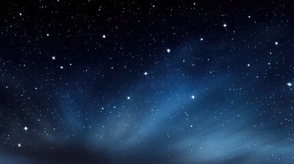 Obraz premium Stunning Night Sky Filled with Stars and Subtle Gradients of Blue for Creative Projects and Visual Artworks