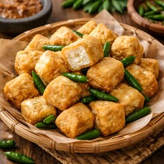 Sumedang Tofu: Fried tofu typical of Sumedang/Cirebon.