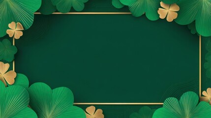 Contemporary St Patrick&rsquo;s Day Seamless Background Design