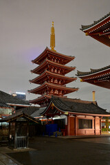 Night Walk Through Asakusa and Senso-ji Temple