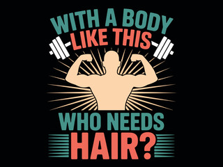 Funny Gym Quote Graphic Design