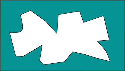 Abstract expressive modern form vector for background, poster, branding, and creative layouts