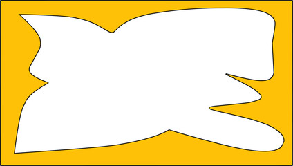 Abstract expressive modern form vector for background, poster, branding, and creative layouts