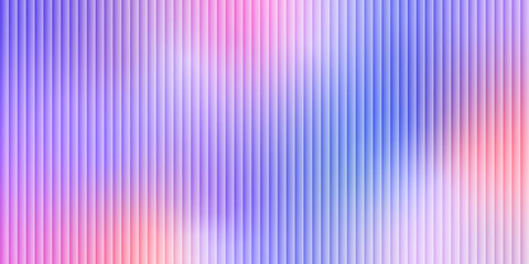 Vibrant gradient background with pink, purple, and blue hues in a striped pattern isolated on white background