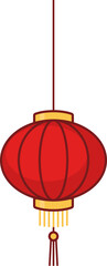 Chinese new Year 2026 red lanterns