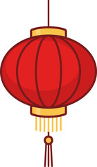 Chinese new Year 2026 red lanterns