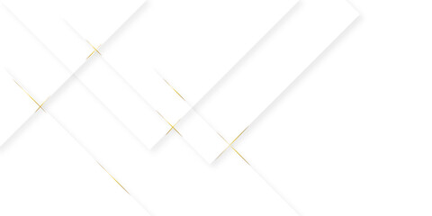 White square pattern on banner design. Modern and minimal concept gold lines abstract geometric background. luxury gradient line background random square shape design. glow gradient polygon pattern.