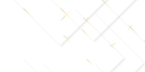 White square pattern on banner design. Modern and minimal concept gold lines abstract geometric background. luxury gradient line background random square shape design. glow gradient polygon pattern.