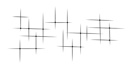 Science technology futuristic concept abstract background. Technology abstract white digital background of connected dot with black stock lines. abstract architectural construction.