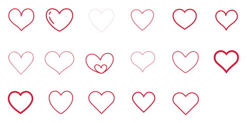 Minimalist pink heart grid pattern for February 14 Valentine, geometric composition with simple romantic stripes, basic love lineup element, parallel linear symmetry, regular red heart array design.