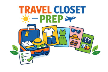 Travel closet preparation: packing essentials for vacation adventures