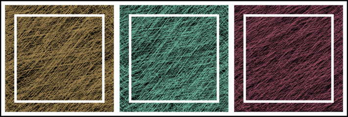 Fototapeta premium Antique Vintage Frame and Border Pattern – Decorative Green Art Design Vector Illustration with Paper Texture, Blank Card Sign Template, Old Book Style, Grunge Board Background, Classic Carpet Symbol,