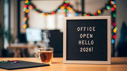 OFFICE OPEN HELLO 2026!