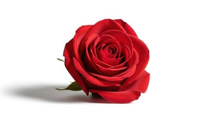 Single red rose