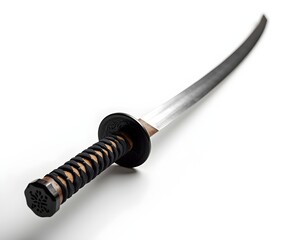 Samurai Sword Replica Isolated on White
