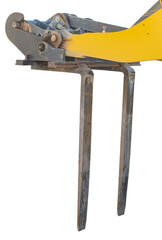 removable fork lift for bulldozer