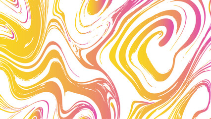 Seamless abstract background vector illustration featuring a vibrant orange and yellow floral pattern with tribal wave swirls and fire style curves for a decorative nature wallpaper design