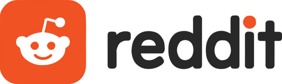 reddit logo vector emblem social media community icon