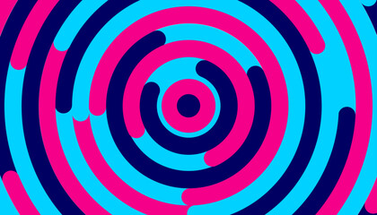 grafica, astratta, cerchi, concentrici, onde, concetto, vibrazione, movimento, comunicazione, rotazione