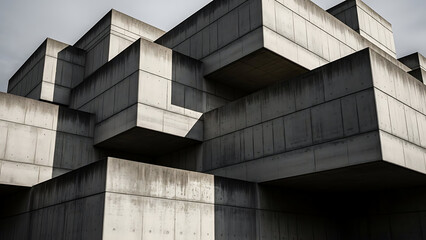 Modern concrete architecture
