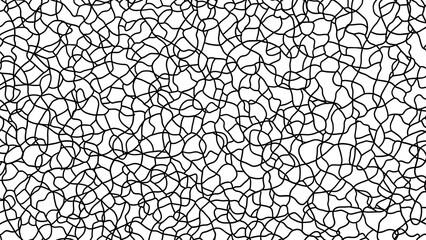 Abstract black and white line pattern