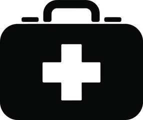 Obraz premium Medical First Aid Kit Icon