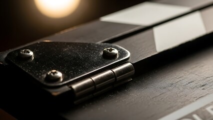 Clapperboard For Filmmaking Production Scene