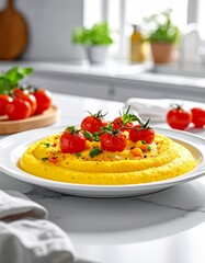Polenta mit Tomaten