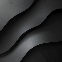 Abstrak Hitam Gelombang