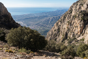 Ascent to Puig Campana via the Vertical Kilometer, Finestrat, Alicante