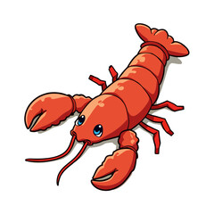 Cute Lobster Clipart 10