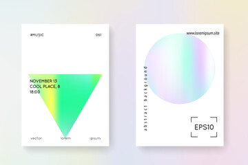 Neon Shape. Violet Iridescent Paper. Minimalist Foil. Colorful Metal Illustration. Geometric Pattern. Digital Design. Chrome Effect. Pink Neon Shape