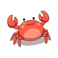 Cute Crab Clipart 08