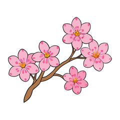 Delicate pink cherry blossoms bloom in spring, painting branches with soft petals, filling the air with beauty and a fleeting, serene sense of renewal.
