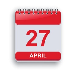 April 27 Daily Planning Sheet Clean Style