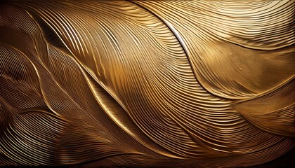 Warm Brass Texture Intricate Grain Metallic Sheen And Subtle Highlights