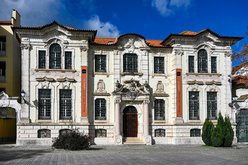 Historic former bank building in Leiria Portugal