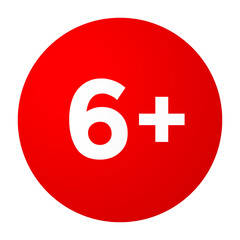 Mandatory Content Rating Six Plus Age Restriction Symbol