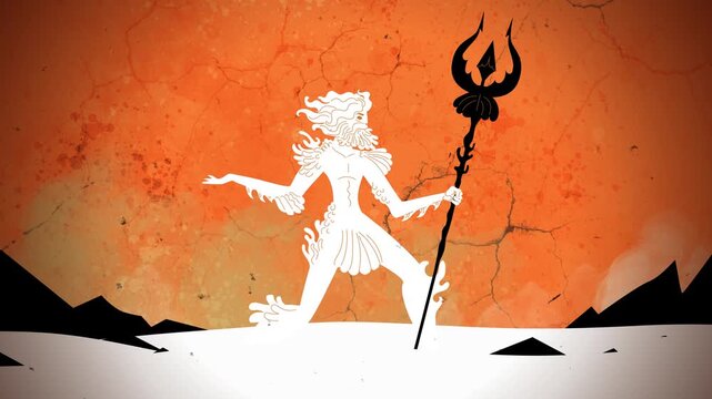 proteus emerging from the water