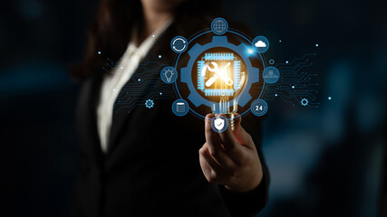 Global IT support and technical maintenance services. Providing solutions for system maintenance, ensuring business continuity with reliable 24 7 IT support. Motif