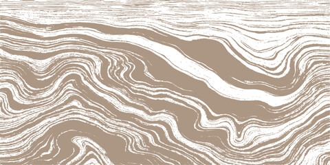 Abstract wood texture background with a natural oak grain surface featuring ripples and waves like desert sand dunes in the sun © Creative Lis